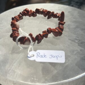 Rode Jaspis armband